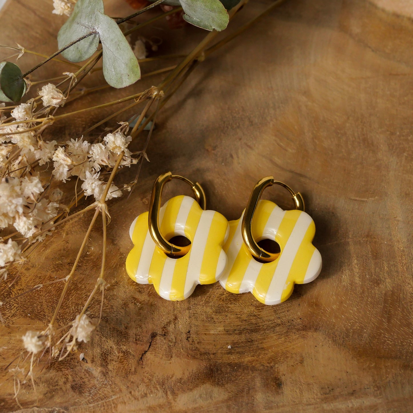 Fleur signature - Aube (pendentifs seuls)