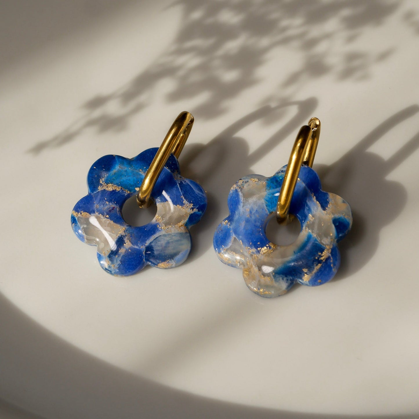 Fleur signature - Azur (pendentifs seuls)