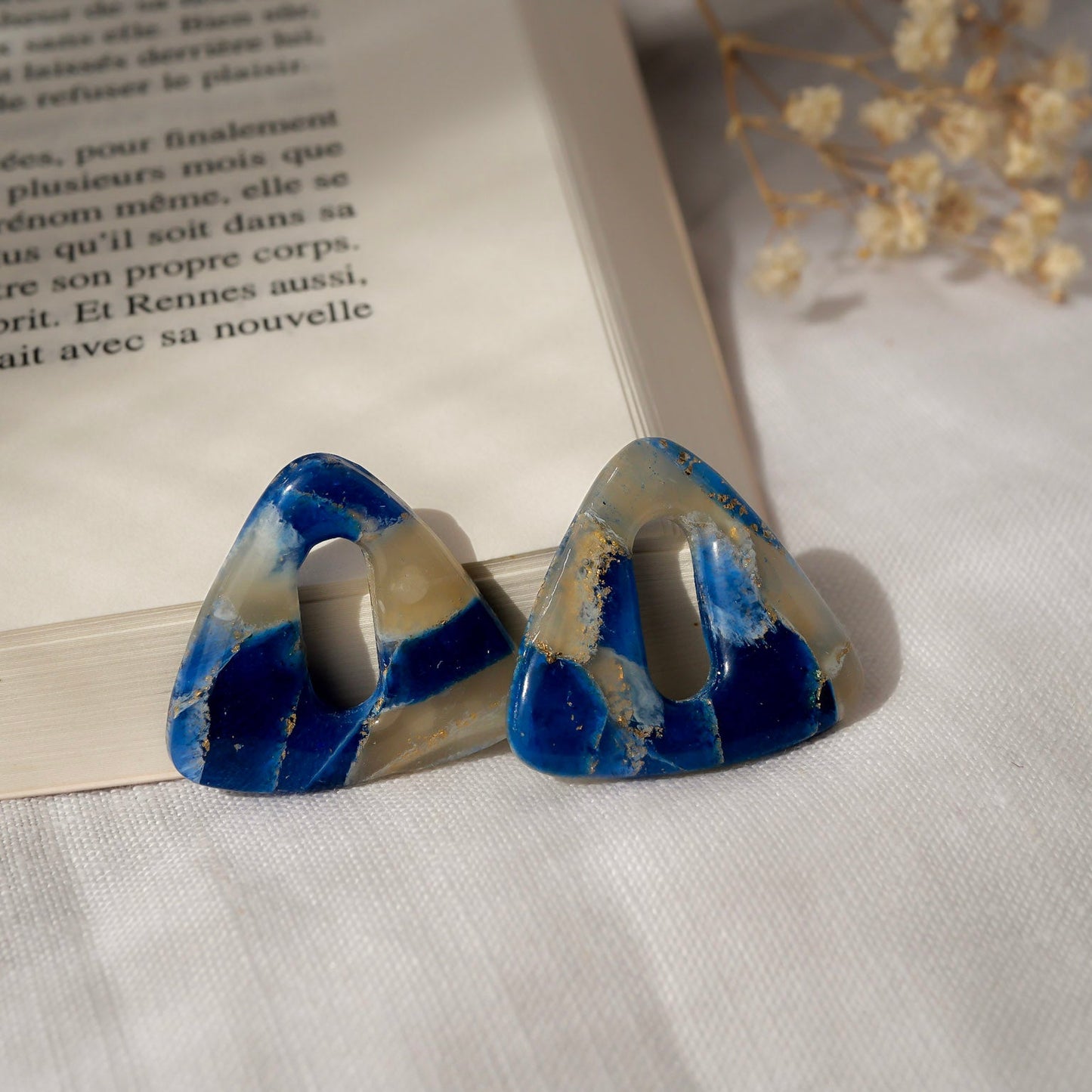 Elément - Azur (pendentifs seuls)