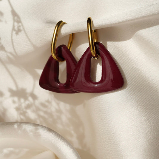 Elément - Bordeaux (pendentifs seuls)