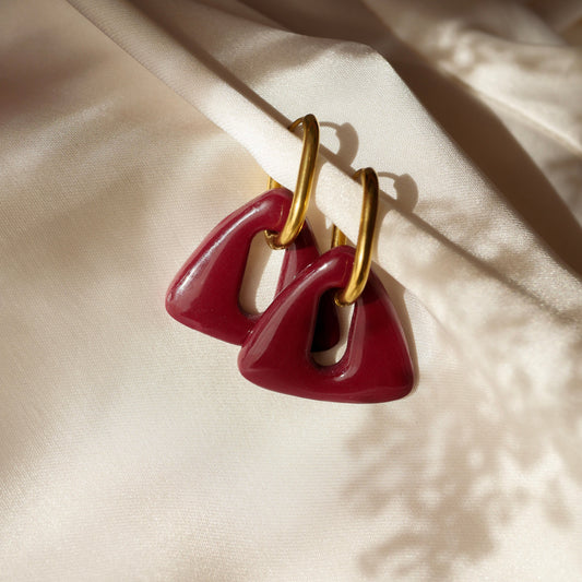 Elément - Bordeaux (pendentifs seuls)