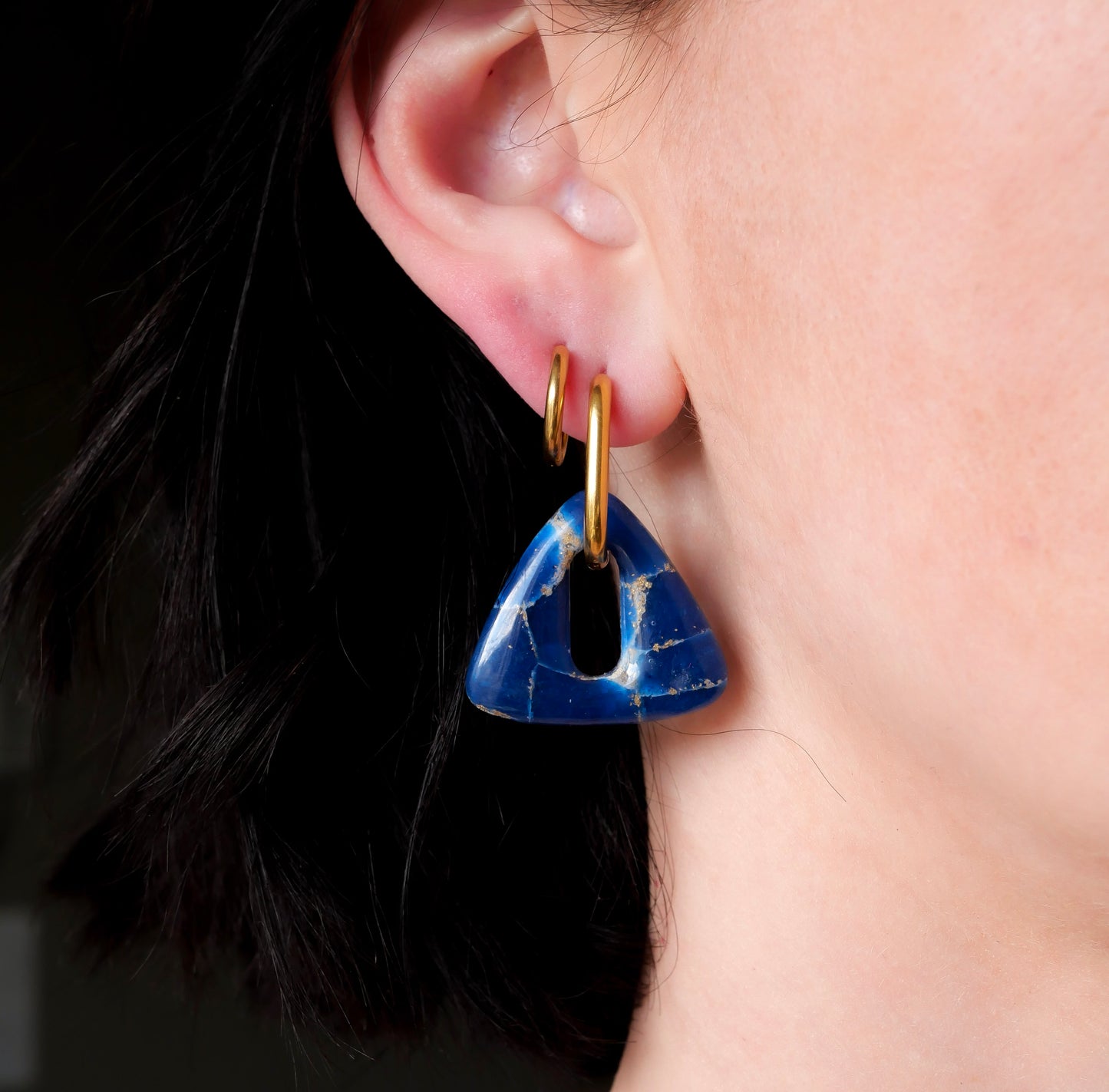 Elément - Azur nuit (pendentifs seuls)