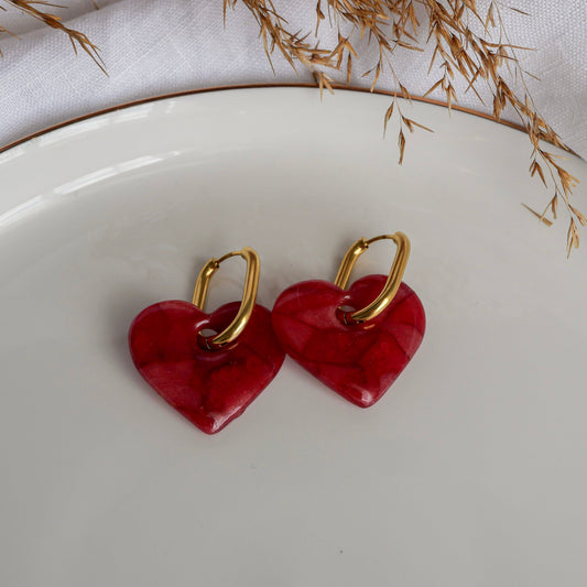 Cœurs - Tendresse (pendentifs seuls)