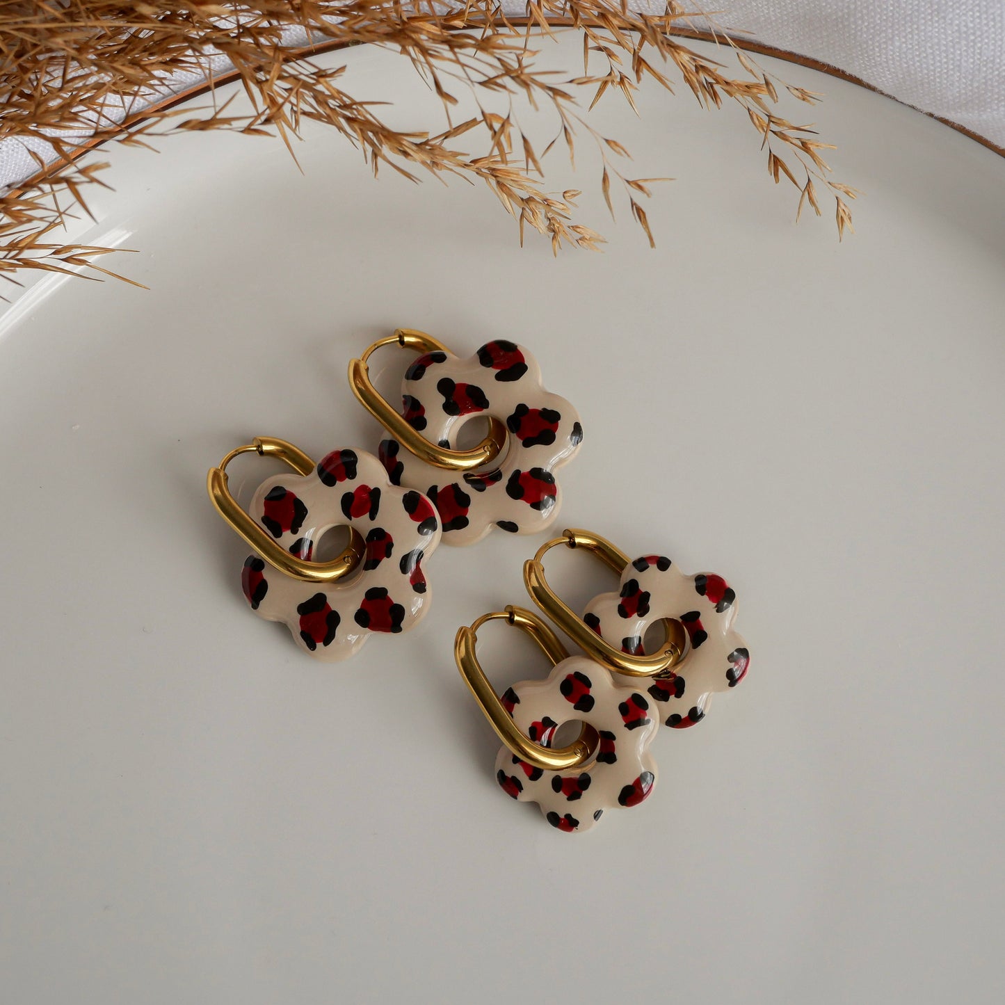 Fleurs signatures - Léo (pendentifs seuls)