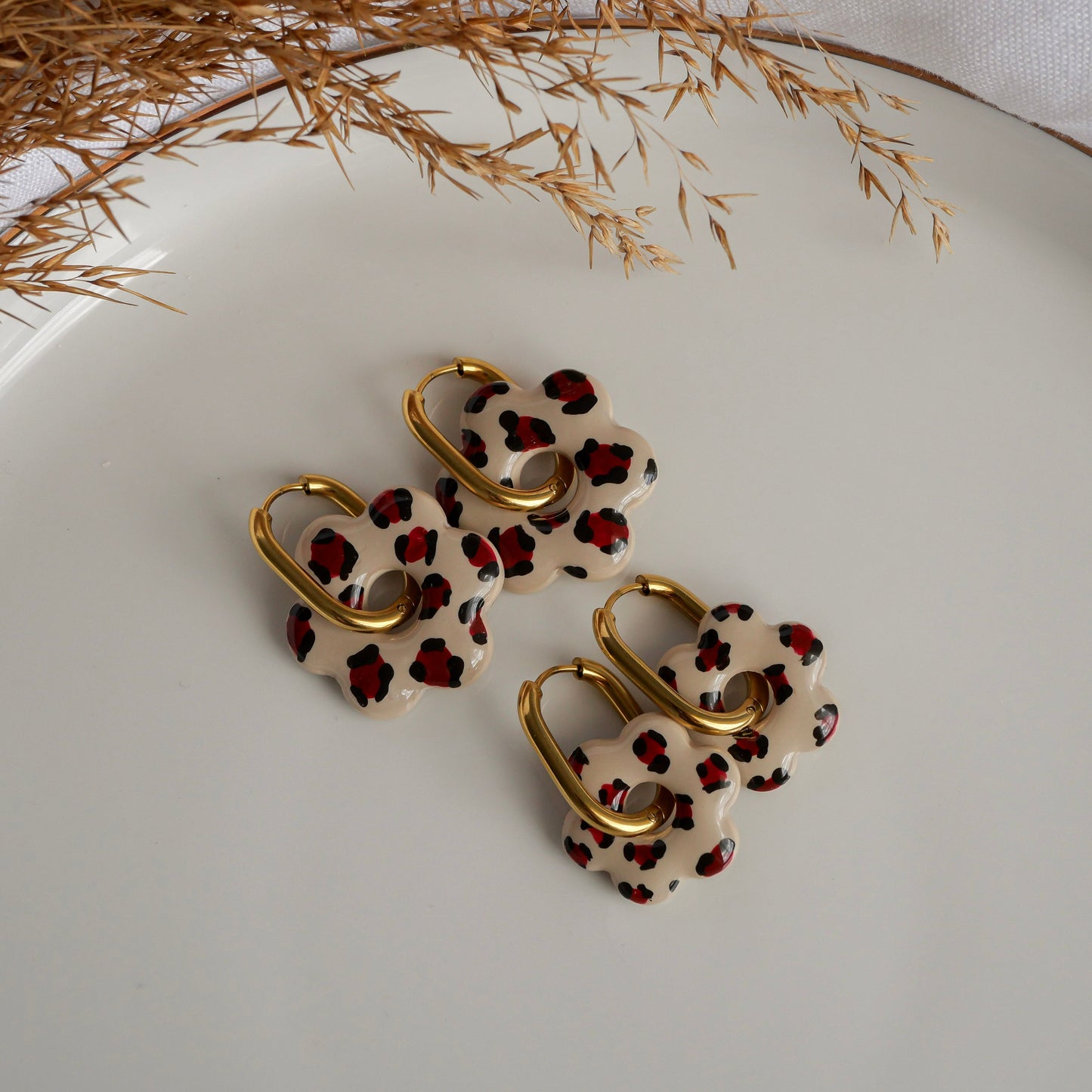 Fleurs signatures - Mini Léo (pendentifs seuls)