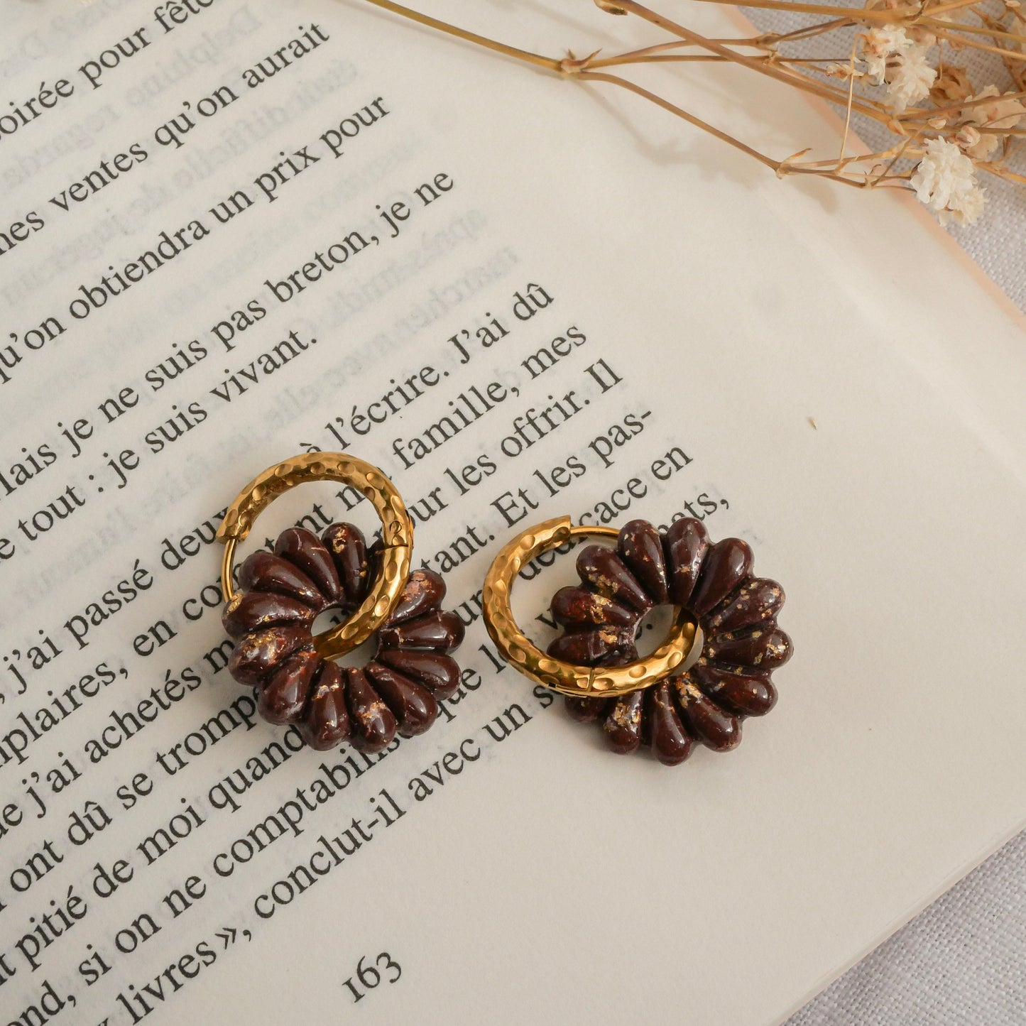 Praliné doré (pendentifs seuls)