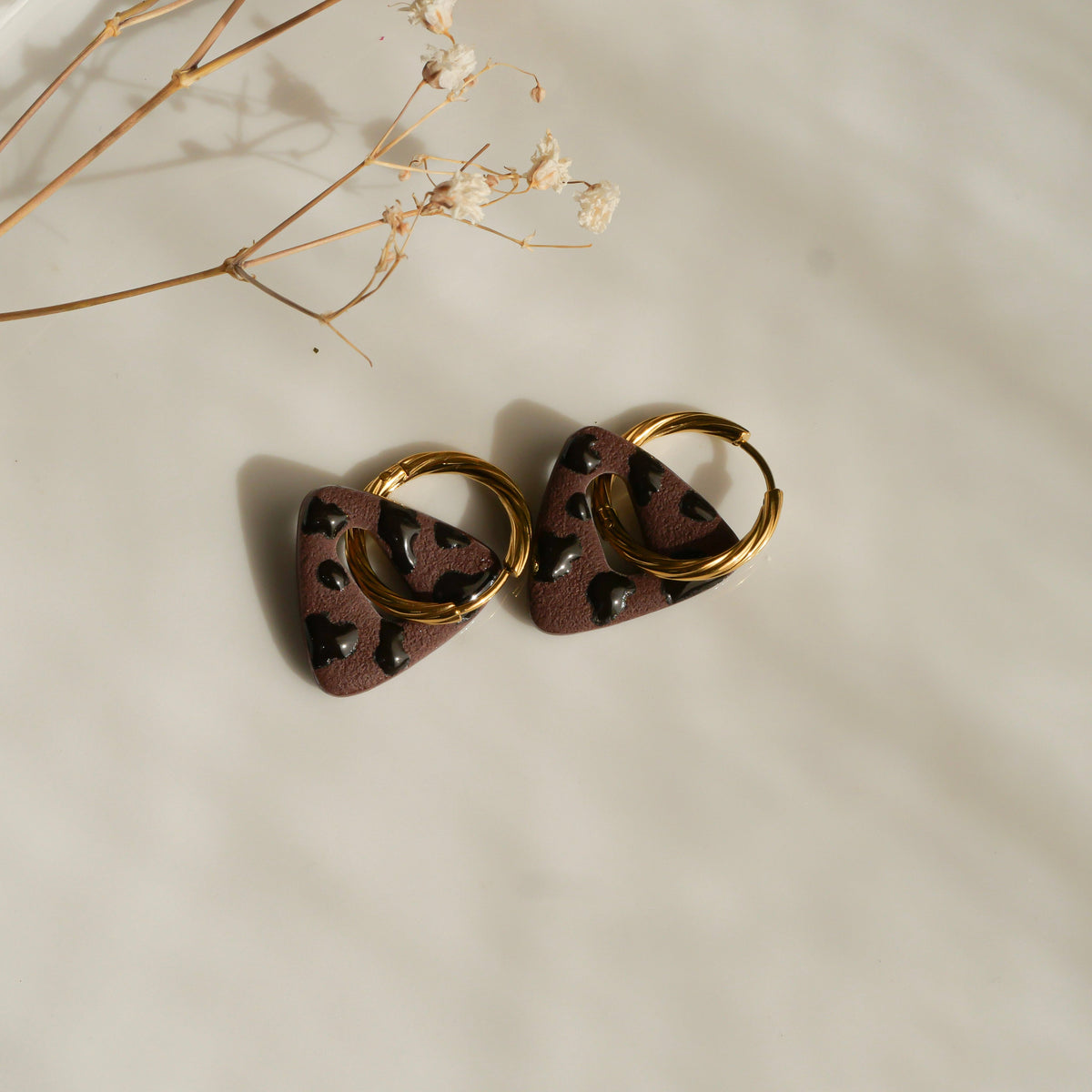 Elément - Mini chocolat tacheté (pendentifs seuls)