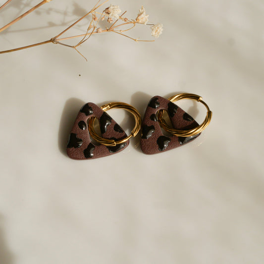Elément - Mini chocolat tacheté (pendentifs seuls)