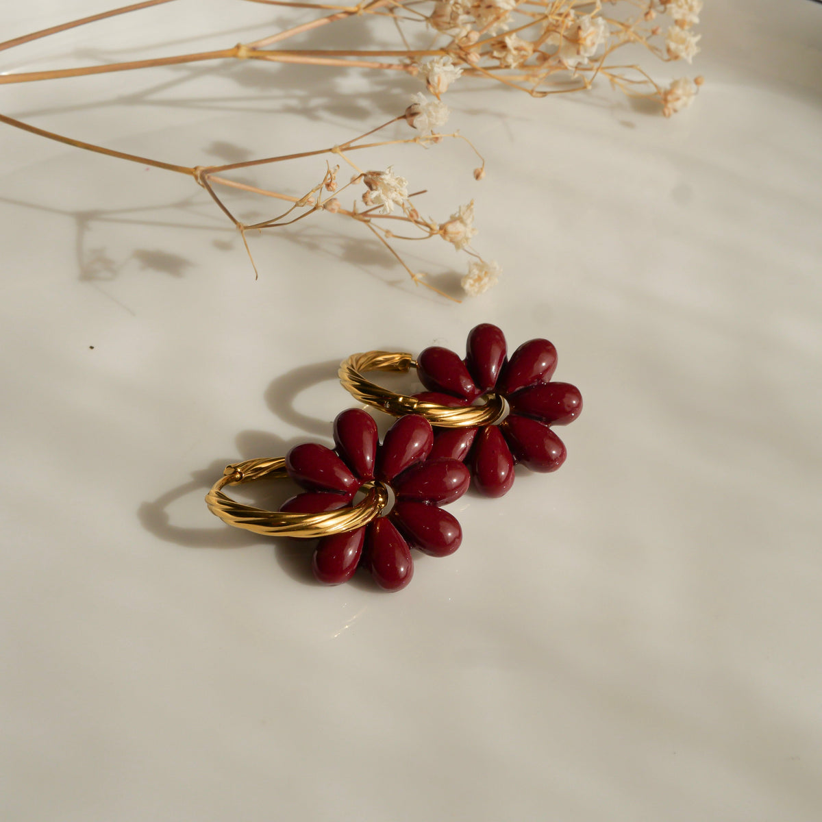 Fleur de vigne (pendentifs seuls)