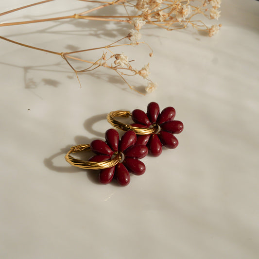 Fleur de vigne (pendentifs seuls)