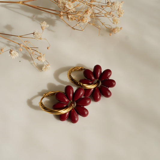 Fleur de vigne (pendentifs seuls)