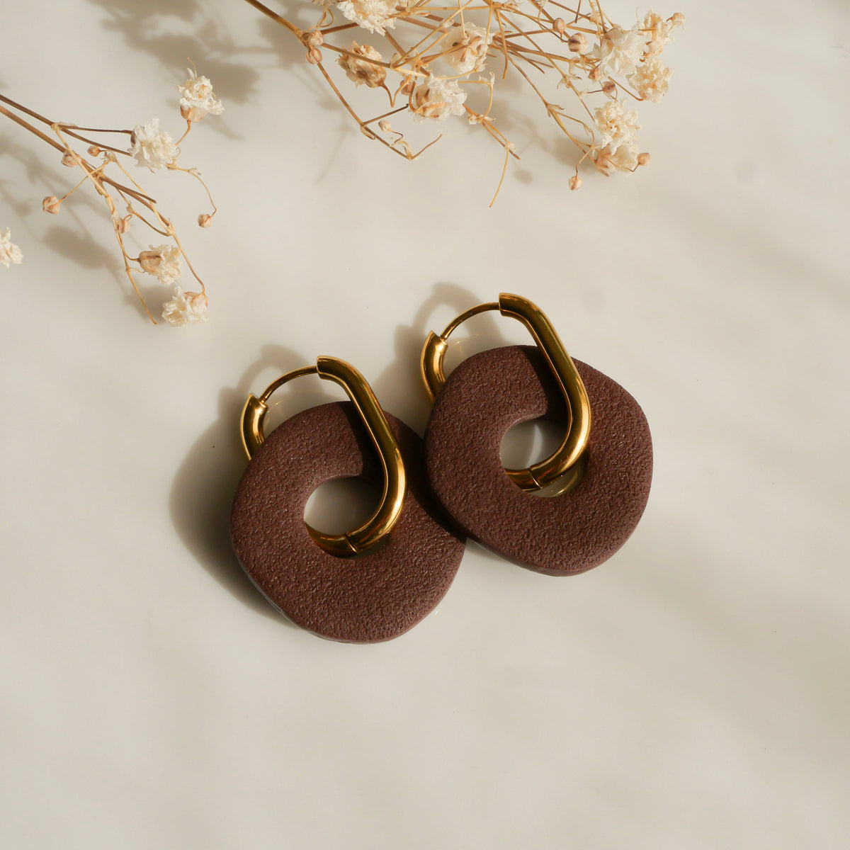 Elément - Donut chocolat sablé (pendentifs seuls)
