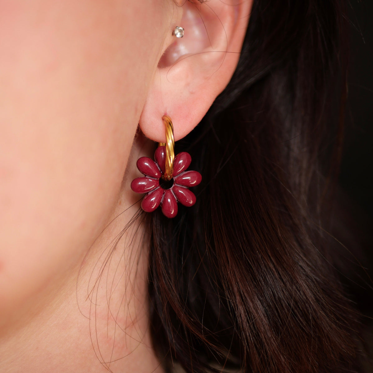 Fleur de vigne (pendentifs seuls)
