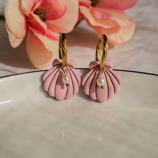 Ecume Rose Or (pendentifs seuls)