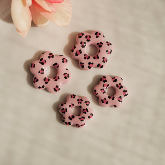 Mini Léo Rose (pendentifs seuls)