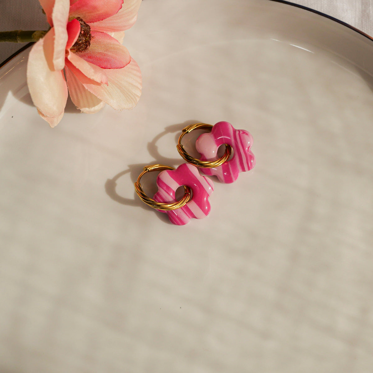 Mini fleurs Berlingot (pendentifs seuls)