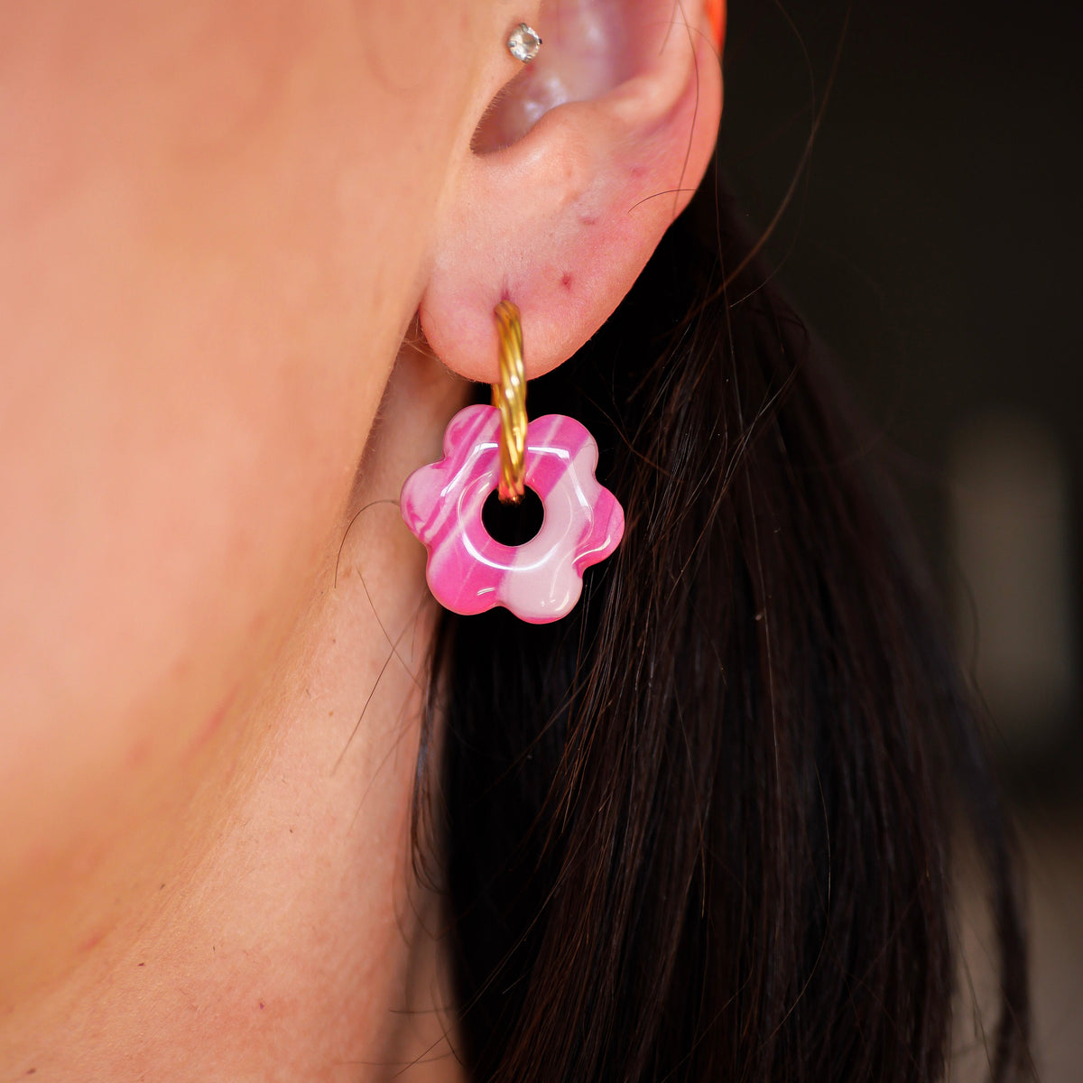 Mini fleurs Berlingot (pendentifs seuls)